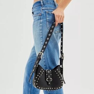 Studded crossbody bag
